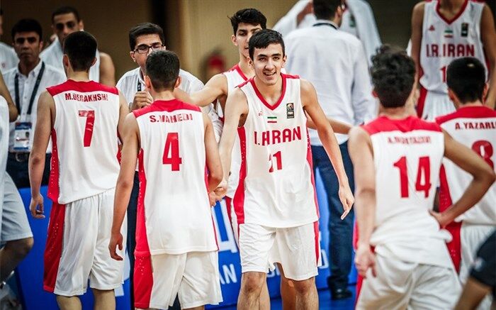 برنامه دیدارهای بسکتبال جوانان ایران در جام جهانی اعلام شد