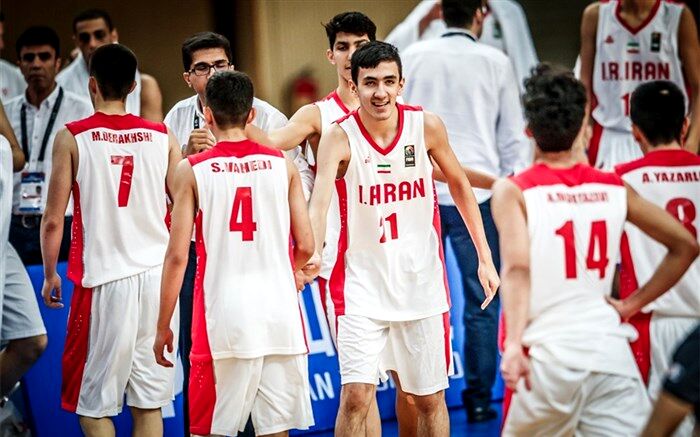 برنامه دیدارهای بسکتبال جوانان ایران در جام جهانی اعلام شد