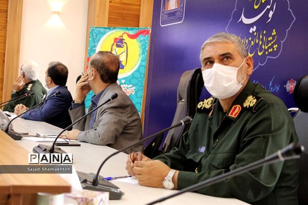 نشست  ستاد استانی مقابله با کرونا استان خوزستان