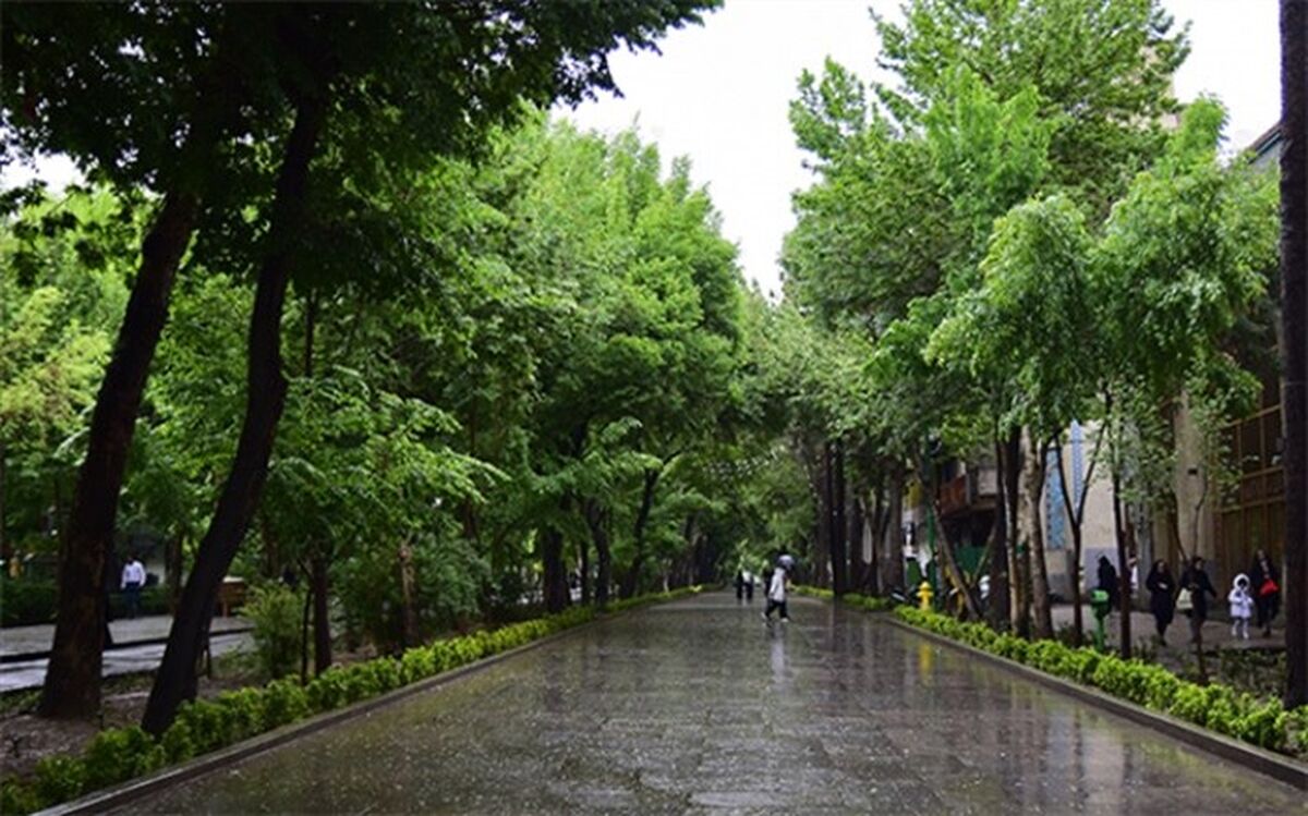 رگبار و رعد و برق در ۱۳ استان کشور