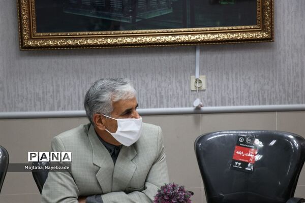 حضور معاون پرورشی و فرهنگی آموزش و پرورش خراسان رضوی و روسای ادارات داخلی این حوزه در ناحیه یک مشهد