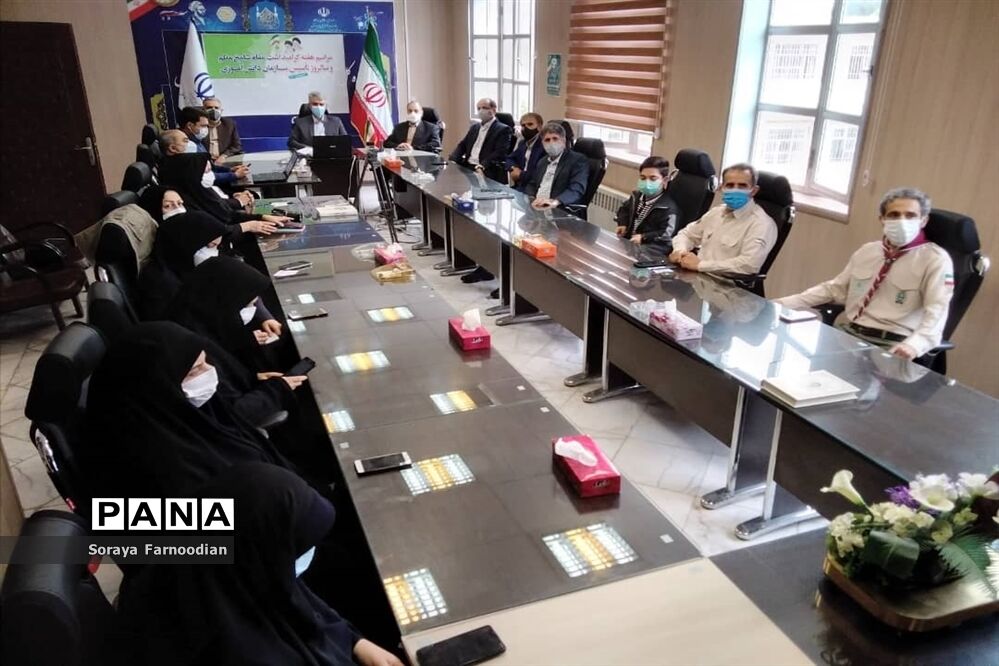 مراسم گرامیداشت سالروز تاسیس سازمان دانش‌آموزی خراسان‌ شمالی
