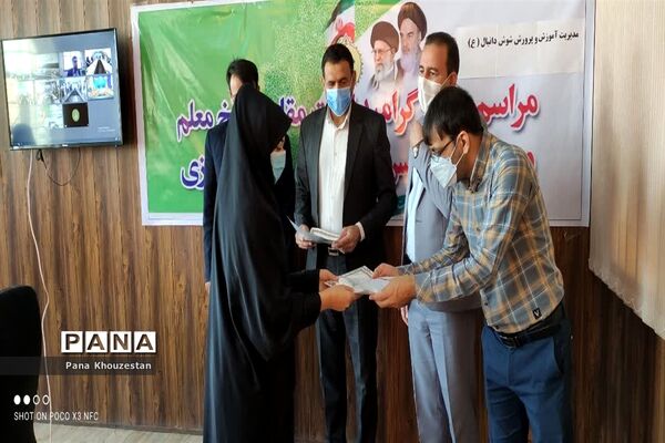 آیین گرامیداشت سالروز تاسیس سازمان دانش‌آموزی درمناطق و نواحی استان خوزستان -2