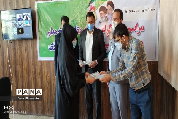 آیین گرامیداشت سالروز تاسیس سازمان دانش‌آموزی درمناطق و نواحی استان خوزستان -2