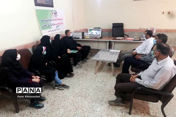 آیین گرامیداشت سالروز تاسیس سازمان دانش‌آموزی درمناطق و نواحی استان خوزستان -2