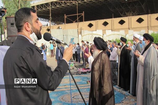 اقامه نماز عید فطر در اهواز