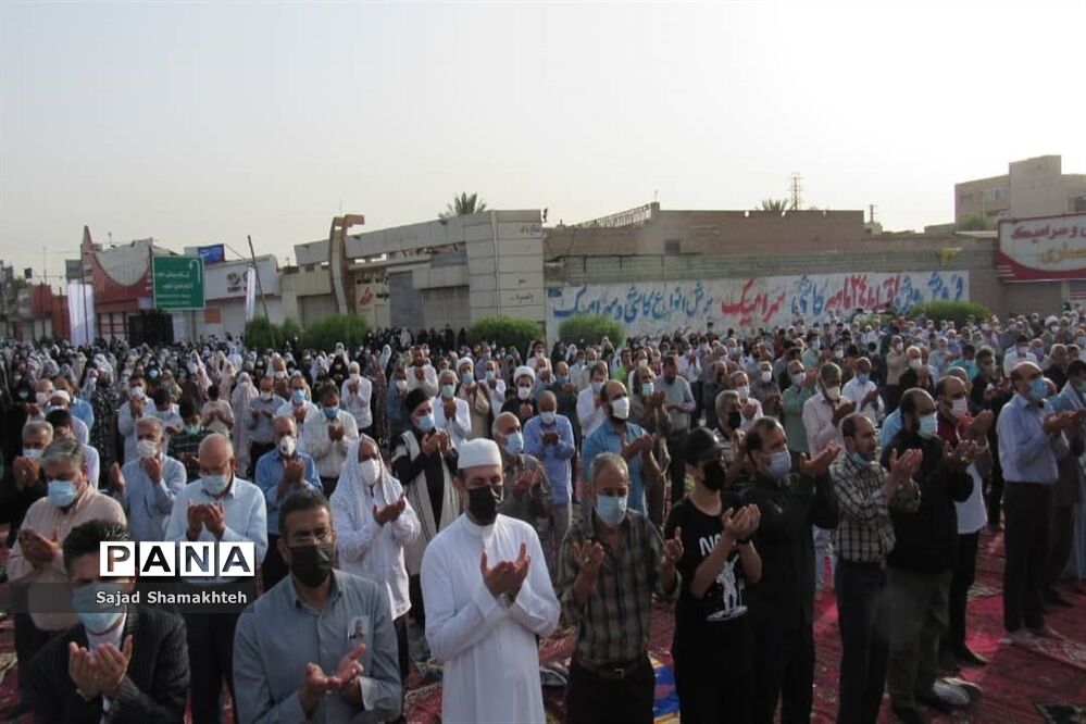 اقامه نماز عید فطر در اهواز
