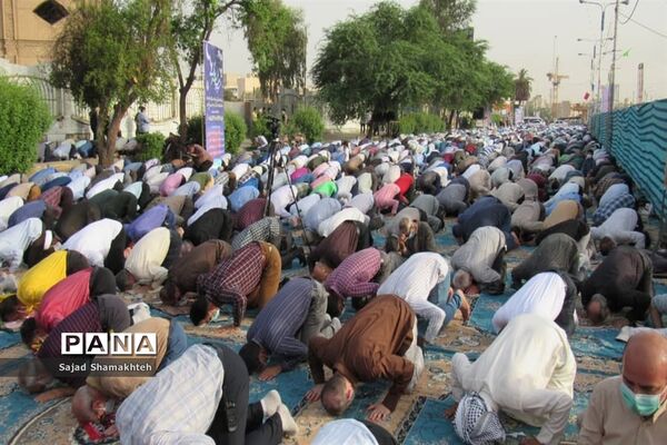 اقامه نماز عید فطر در اهواز