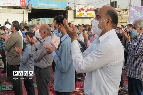 اقامه نماز عید فطر در اهواز