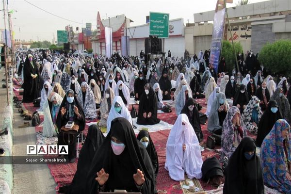 اقامه نماز عید فطر در اهواز