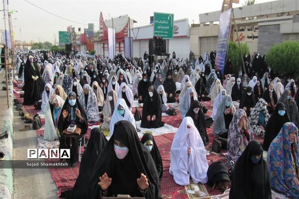اقامه نماز عید فطر در اهواز