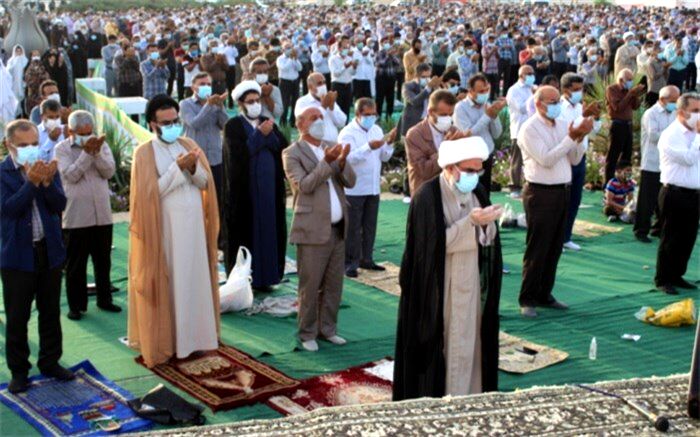 نماز عید فطر در بوشهر برگزار شد