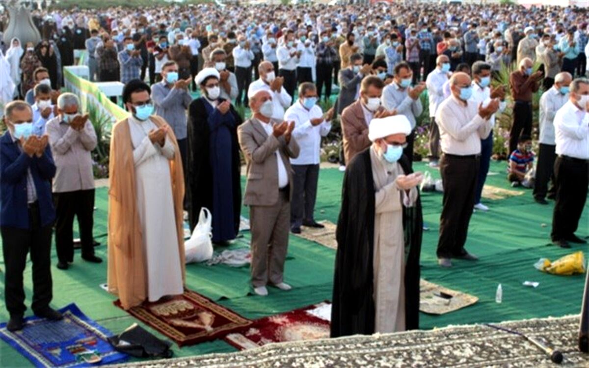نماز عید فطر در بوشهر برگزار شد