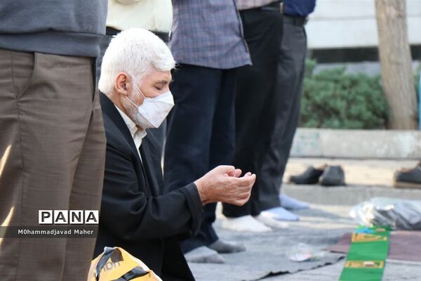 برگزاری نماز عید سعید فطر در فضای باز مصلی شهرستان قدس