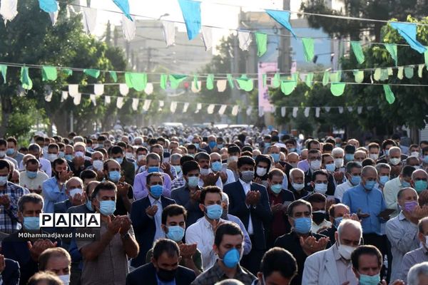 برگزاری نماز عید سعید فطر در فضای باز مصلی شهرستان قدس