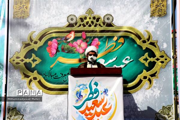 برگزاری نماز عید سعید فطر در فضای باز مصلی شهرستان قدس