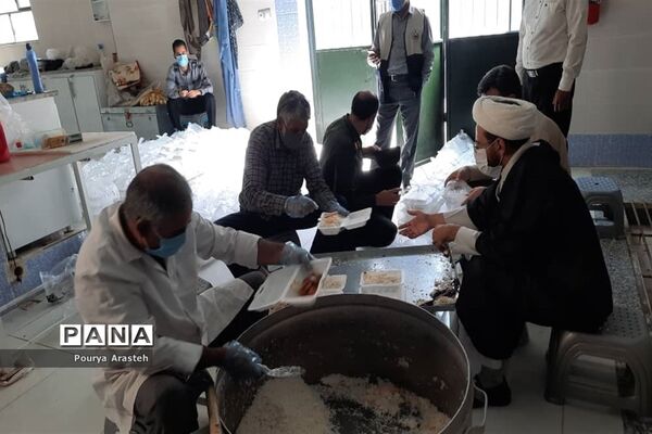 طرح اطعام مهدوی توسط کمیته امداد و مراکز نیکوکاری شهرستان خوسف