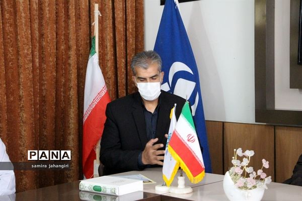 حضور مدیرکل آموزش و پرورش استان درسازمان دانش آموزی در سالروز تاسیس سازمان دانش آموزی