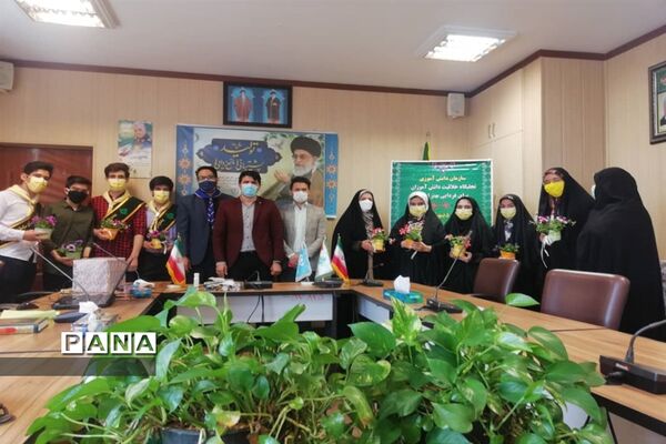 مراسم سال روز تأسیس سازمان دانش آموزی منطقه ۱۵