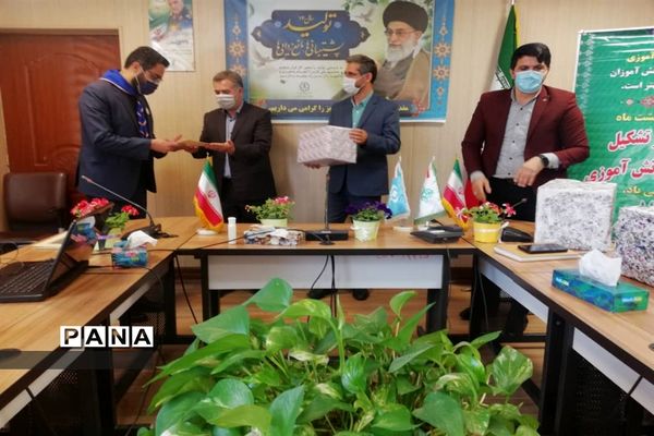 مراسم سال روز تأسیس سازمان دانش آموزی منطقه ۱۵