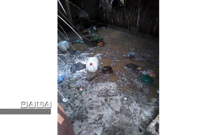 بارش باران بهاری و خسارت به کشاورزان بافت