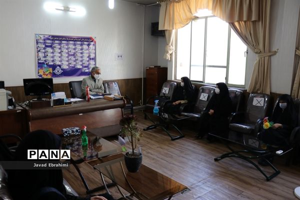 حضور پیشتازان در سازمان دانش آموزی خراسان رضوی  و تبریک سالروز تاسیس