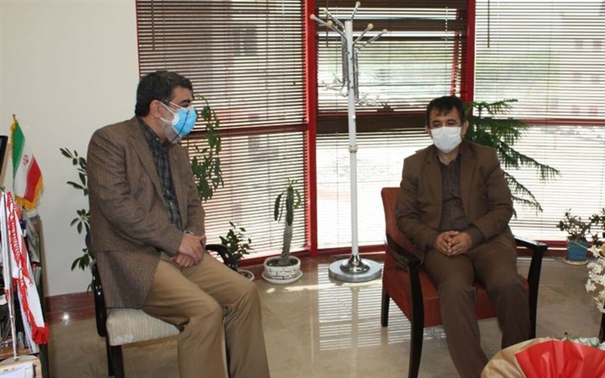 دیدار مدیر کل آموزش و پرورش استان زنجان با رئیس دانشگاه تحصیلات تکمیلی علوم پایه زنجان