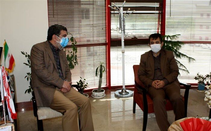 دیدار مدیر کل آموزش و پرورش استان زنجان با رئیس دانشگاه تحصیلات تکمیلی علوم پایه زنجان