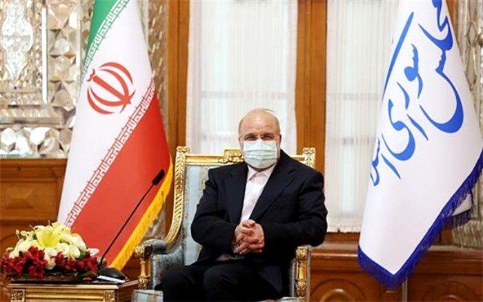 قالیباف عید فطر را به روسای مجالس کشورهای اسلامی تبریک گفت