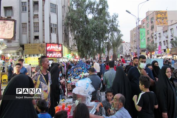 بازار اهواز در آستانه عید فطر زیر سایه کرونا
