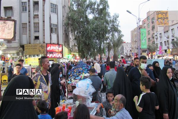 بازار اهواز در آستانه عید فطر زیر سایه کرونا