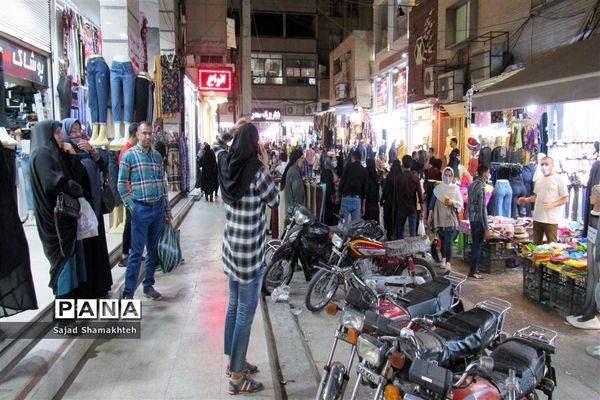 بازار اهواز در آستانه عید فطر زیر سایه کرونا