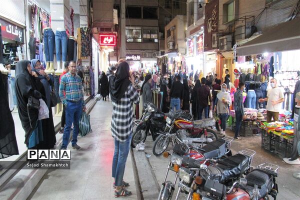بازار اهواز در آستانه عید فطر زیر سایه کرونا