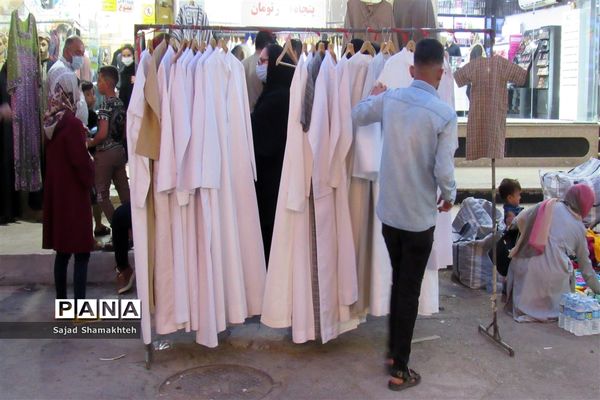 بازار اهواز در آستانه عید فطر زیر سایه کرونا