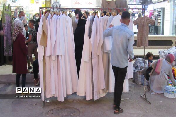 بازار اهواز در آستانه عید فطر زیر سایه کرونا