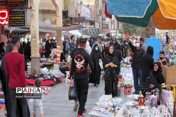 بازار اهواز در آستانه عید فطر زیر سایه کرونا