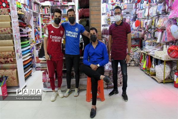 بازار اهواز در آستانه عید فطر زیر سایه کرونا