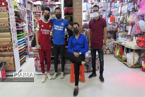 بازار اهواز در آستانه عید فطر زیر سایه کرونا