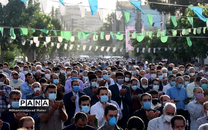 نماز عید سعید فطر در سراسر کشور برگزار شد