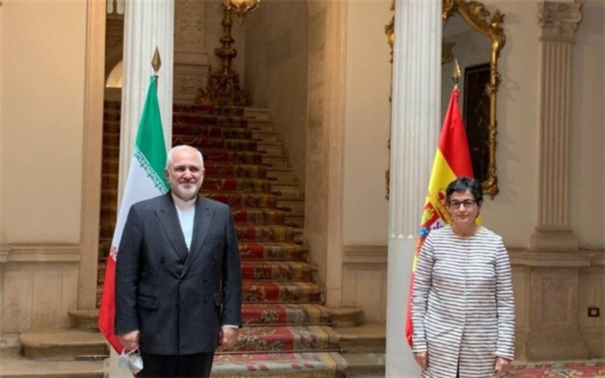 دیدار ظریف با وزیر امور خارجه و امور اتحادیه اروپایی اسپانیا
