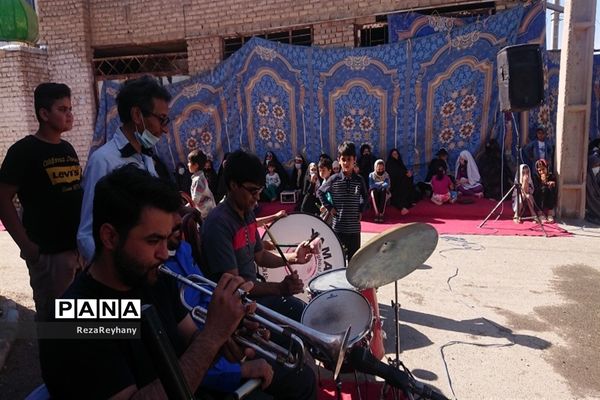 تعزیه خروج مختار در روستای فرح آباد کاشمر