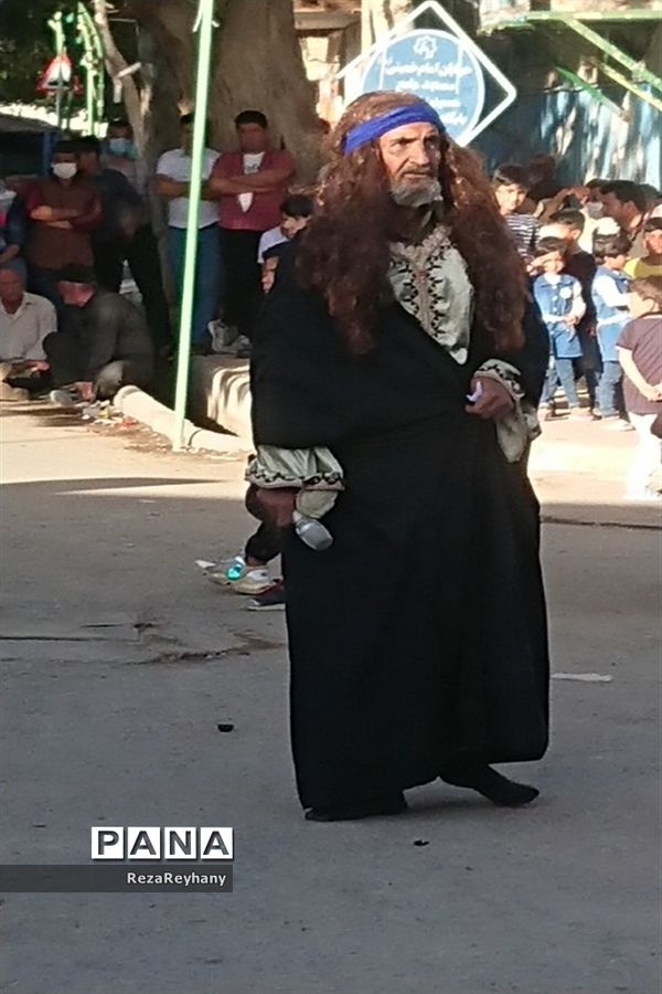 تعزیه خروج مختار در روستای فرح آباد کاشمر