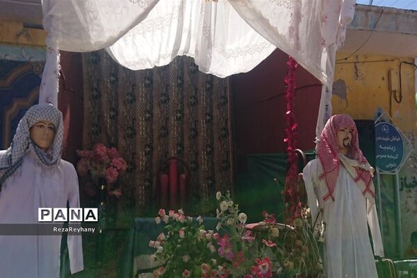 تعزیه خروج مختار در روستای فرح آباد کاشمر