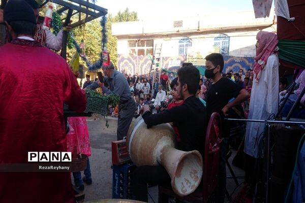 تعزیه خروج مختار در روستای فرح آباد کاشمر