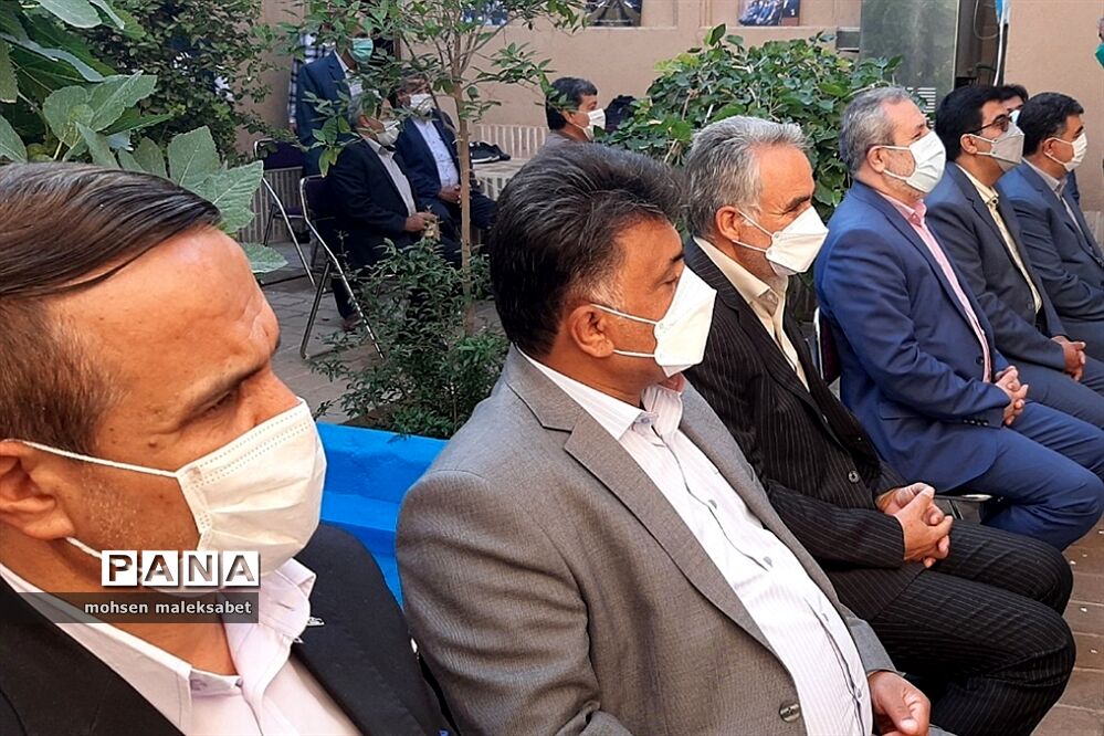 حضور قائم مقام سازمان دانش آموزی کشور در سازمان دانش آموزی یزد