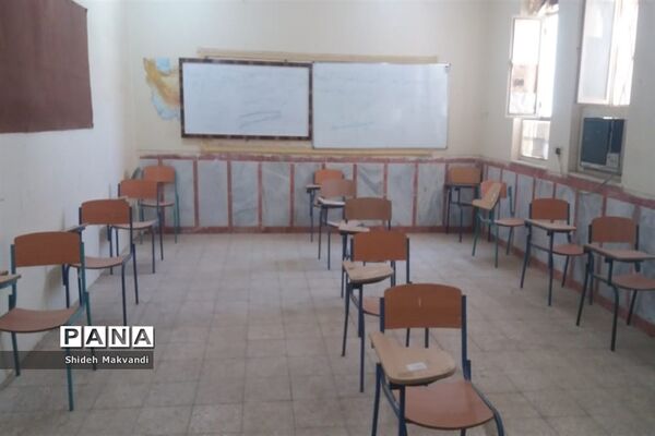 مانور پایش حوزه های برگزاری امتحانات حضوری