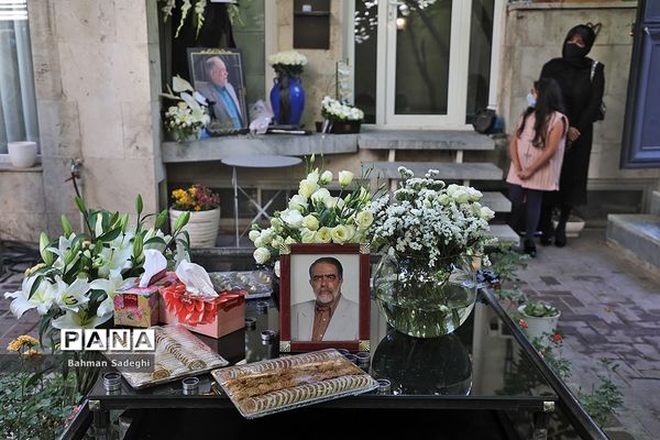 مراسم تشییع پیکر مرحوم اکبر ترکان