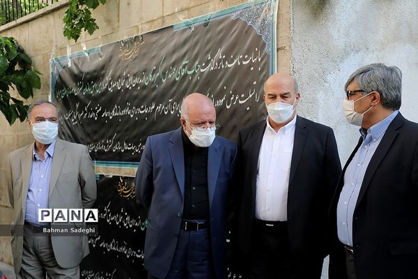 مراسم تشییع پیکر مرحوم اکبر ترکان