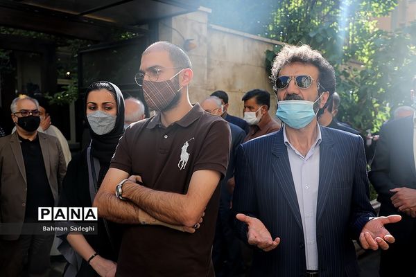 مراسم تشییع پیکر مرحوم اکبر ترکان