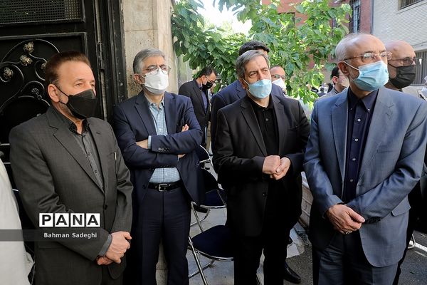 مراسم تشییع پیکر مرحوم اکبر ترکان